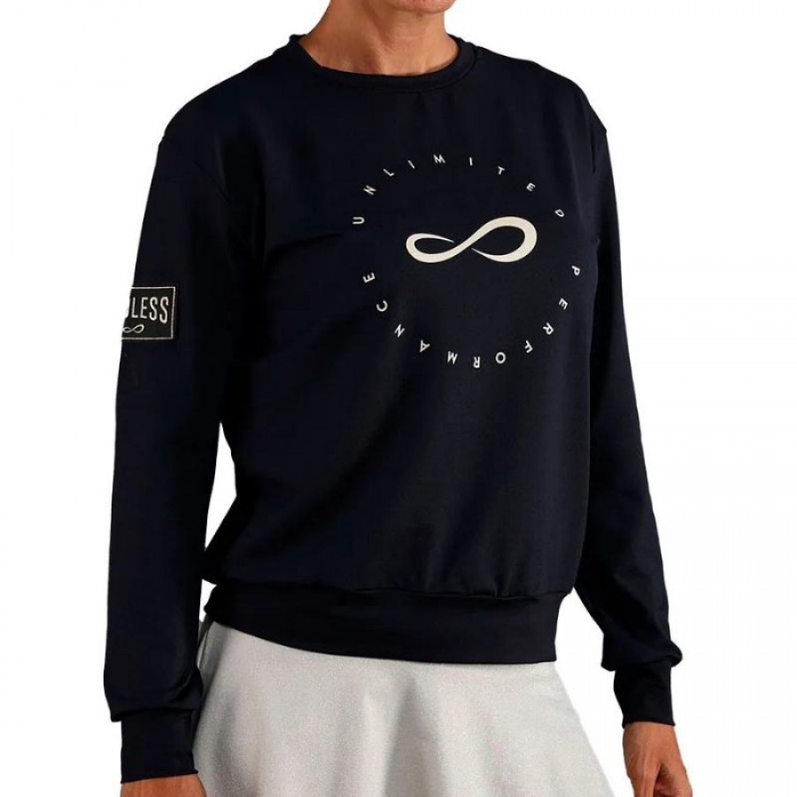 Sweat-shirt Endless Inner Tech Noir Or