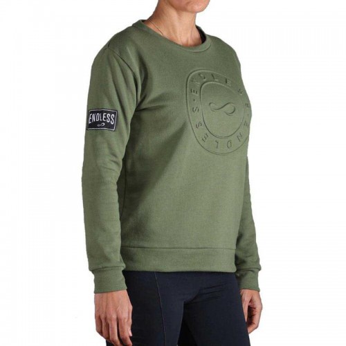 Sweat-shirt interieur sans fin Green Army Sweat-shirt interieur sans fin Green Army