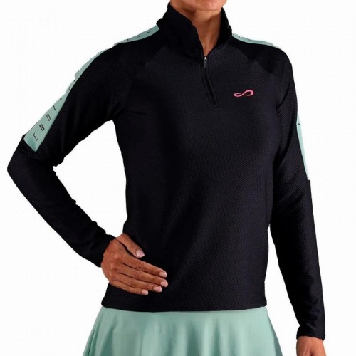Sudadera Kirsch sans fin Iconic II Negro Verde Forest Sudadera Kirsch sans fin Iconic II Negro Verde Forest