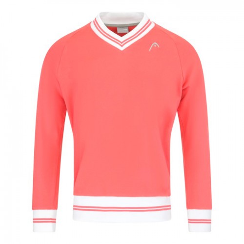 Sudadera Cabeca V-Neck Coral Sudadera Cabeca V-Neck Coral
