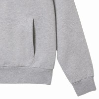 Sweat-shirt en coton gris Lacoste Vigore
