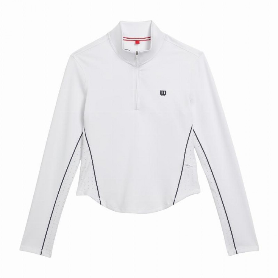 Wilson Brentwood White Women''s Sweatshirt