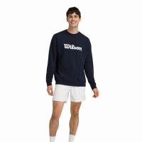 Sweat-shirt Wilson Parkside Crew Bleu Marine