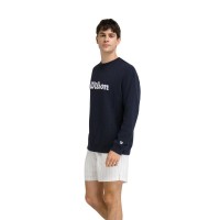 Sweat-shirt Wilson Parkside Crew Bleu Marine