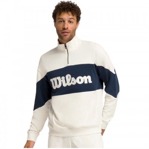 Sudadera Wilson Parkside Half Zip Beige Arena Sudadera Wilson Parkside Half Zip Beige Arena