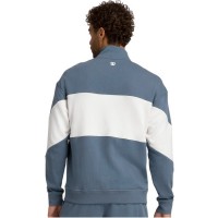 Wilson Parkside Sweat-shirt demi-zip gris sarcelle