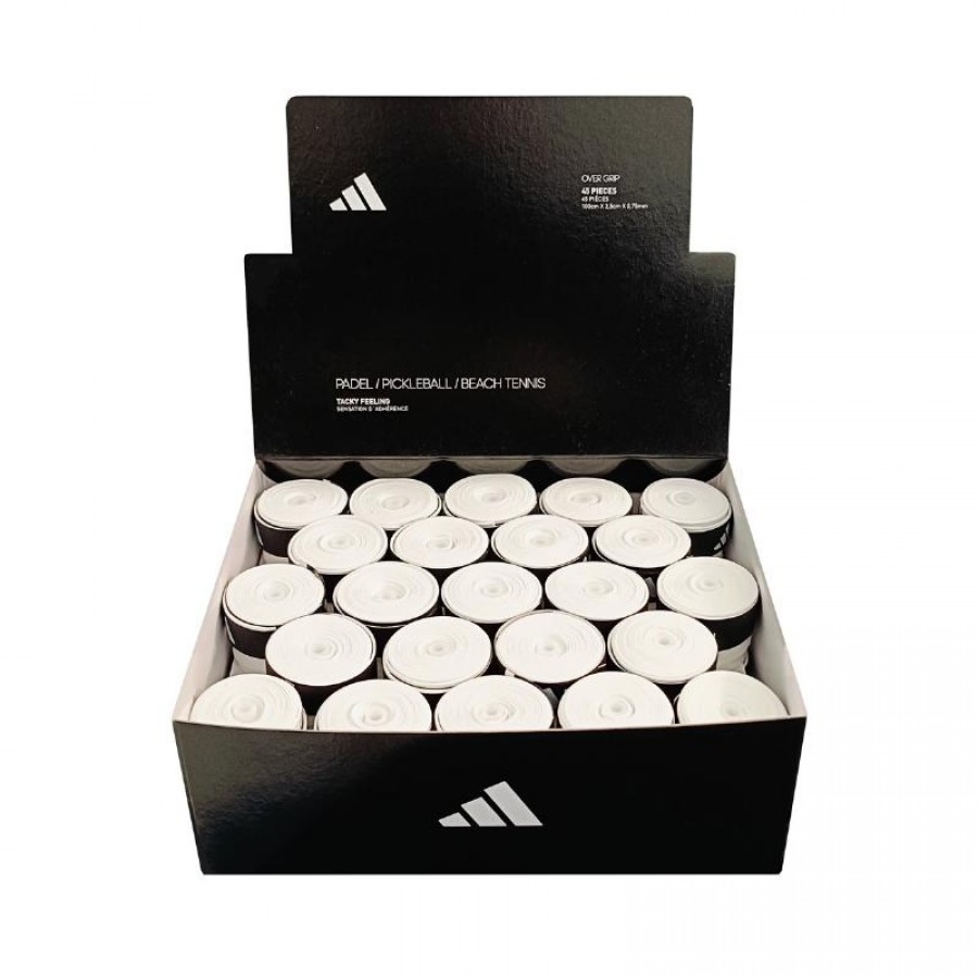 Caja adidas 45 Surgrips Tacky Feeling Blancos
