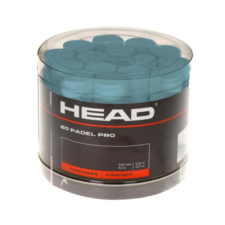 Tambor Head Padel Pro Azul 60 Overgrips PADELPOINT Tambor Head Padel Pro Azul 60 Overgrips