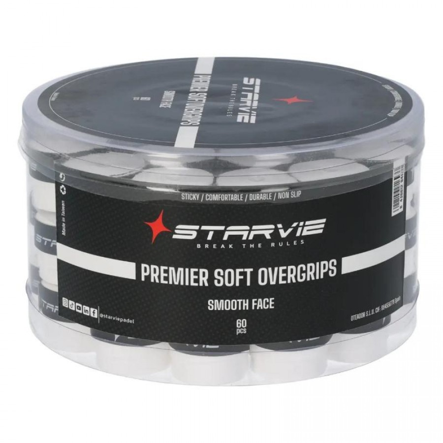 Tambor StarVie Premier Soft Blanco 60 Overgrips