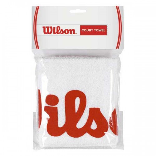 Toalha Pequena Wilson Branco Vermelho Toalha Pequena Wilson Branco Vermelho