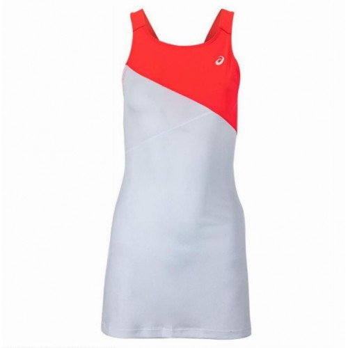 Vestido Asics Club Blanco Diva Pink Vestido Asics Club Blanco Diva Pink