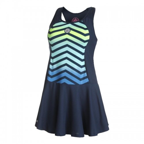 Bidi Badu Grafic Iluminação Azul Escuro Vestido Mix Bidi Badu Grafic Iluminação Azul Escuro Vestido Mix