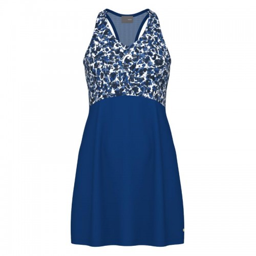 Vestido Head Spirit Azul Royal Print Vestido Head Spirit Azul Royal Print