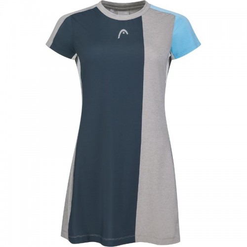 Vestido Head Tech Gris Azul Marino Vestido Head Tech Gris Azul Marino
