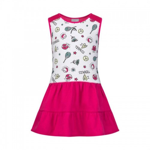 Vestido de Tênis Bordeaux Junior Vestido de Tênis Bordeaux Junior