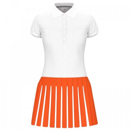 Robe Head Vogue Blanc Orange Robe Head Vogue Blanc Orange