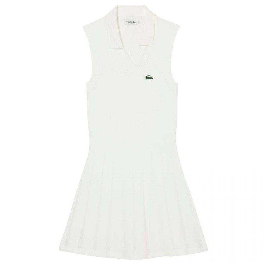 Vestido Lacoste Tenis Blanco
