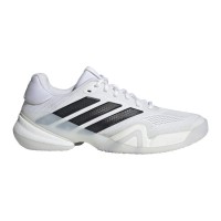 Adidas Barricade 14 Baskets Blanches Noires