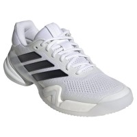 Adidas Barricade 14 Baskets Blanches Noires