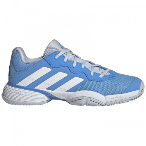 Adidas Barricade Azul Branco Sapatilhas criança Adidas Barricade Azul Branco Sapatilhas criança