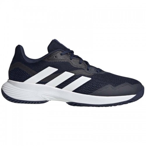Adidas CourtJam Control Team Tenis Navy Azul Branco Adidas CourtJam Control Team Tenis Navy Azul Branco