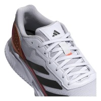 Adidas Courtquick Padel White Red Copper Sneakers