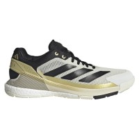 Zapatillas Adidas Crazyquick Boost Padel Blanco Negro Oro