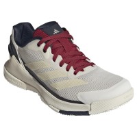 Tênis femininos Adidas Crazyquick LS Padel Bege