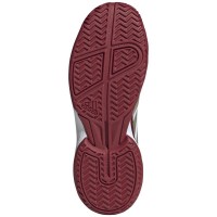 Zapatillas Adidas Crazyquick Padel Blanco Rojo Junior