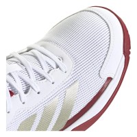 Zapatillas Adidas Crazyquick Padel Blanco Rojo Junior