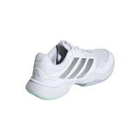 Adidas GameCourt 3 White Silver Women''s Sneakers