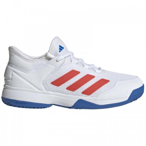 Adidas Ubersonic 4 Tênis Branco Júnior Vermelho Adidas Ubersonic 4 Tênis Branco Júnior Vermelho