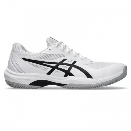 Tênis Asics Game FF Clay Branco Preto Tênis Asics Game FF Clay Branco Preto
