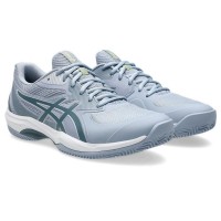 Zapatillas Asics Game FF Clay Gris Azul Verde Acero