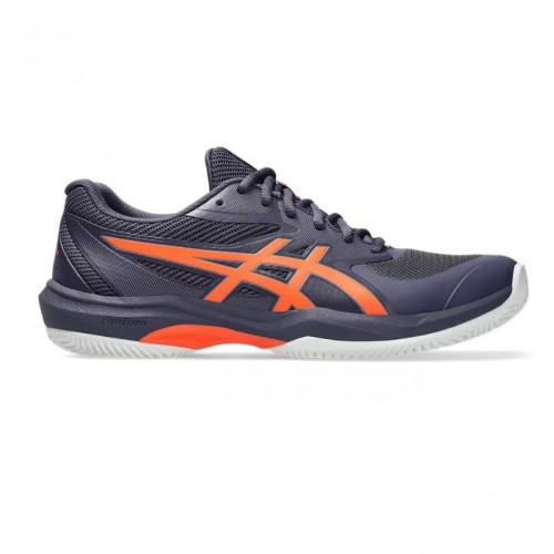Tênis Asics Game FF Clay Indigo Azul Laranja Tênis Asics Game FF Clay Indigo Azul Laranja