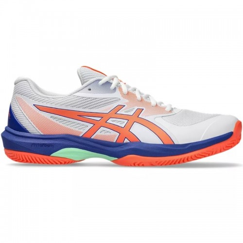 Tênis Asics Game FF Padel White Coral Tênis Asics Game FF Padel White Coral