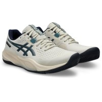 Asics Gel Challenger 15 Clay Beige Dark Blue Sneakers