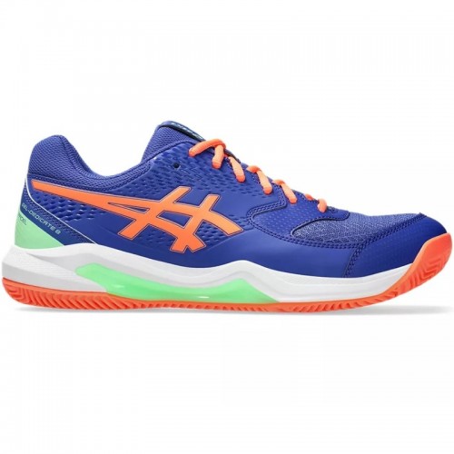 Tênis Asics Gel Dedicate 8 Padel Cobalt Blue Coral Tênis Asics Gel Dedicate 8 Padel Cobalt Blue Coral