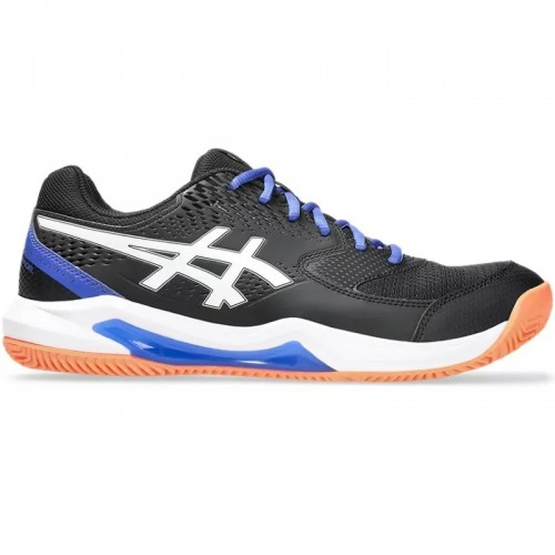 Tênis Asics Gel Dedicate 8 Padel Branco Preto Azul Tênis Asics Gel Dedicate 8 Padel Branco Preto Azul