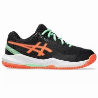 Tênis Asics Gel Dedicate 8 Padel GS Black Coral Junior