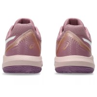 Tênis Asics Gel Dedicate 8 Padel GS Purple Oxide Branco Júnior