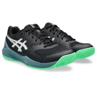 Zapatillas Asics Gel Dedicate 8 Padel Negro Verde