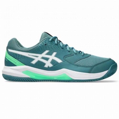 Asics Gel Dedicate 8 Padel Shoes Pine Green White