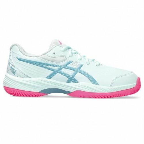 Tenis Asics Gel Game Padel 9 Mint Grey Blue Junior Tenis Asics Gel Game Padel 9 Mint Grey Blue Junior