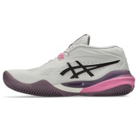 Asics Gel Resolution X Clay Beige Granato Scuro Sneakers da donna