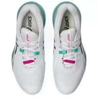 Zapatillas Asics Gel Resolution X Clay Blanco Verde Aurora