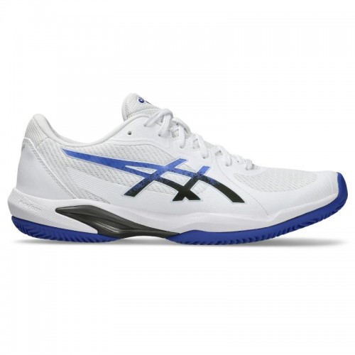Tênis Asics Solution Swift FF 2 Clay White Cobalt Blue Tênis Asics Solution Swift FF 2 Clay White Cobalt Blue