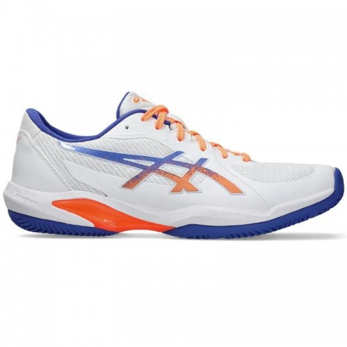 Asics Tênis Solution Swift FF 2 Padel Branco Azul Cobalto Asics Tênis Solution Swift FF 2 Padel Branco Azul Cobalto