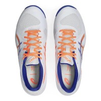 Zapatillas Asics Solution Swift FF 2 Padel Blanco Azul Cobalto