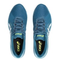 Zapatillas Asics Solution Swift FF Verde Azulado Blanco